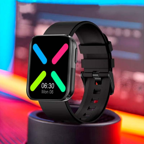Smartwatch Kumi GT6 Preto/Cinzento