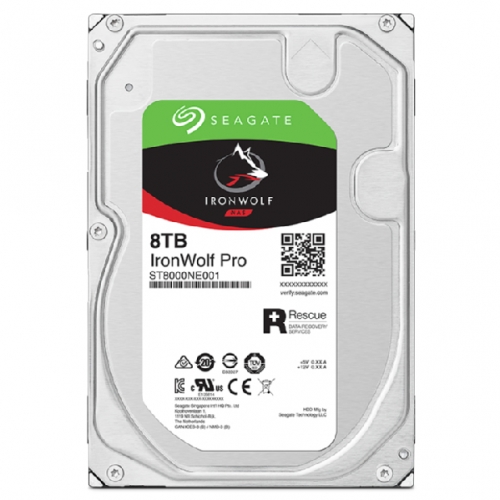 Disco 3.5 8TB SEAGATE IronWolf Pro 256Mb SATA 6Gb/s 72rp