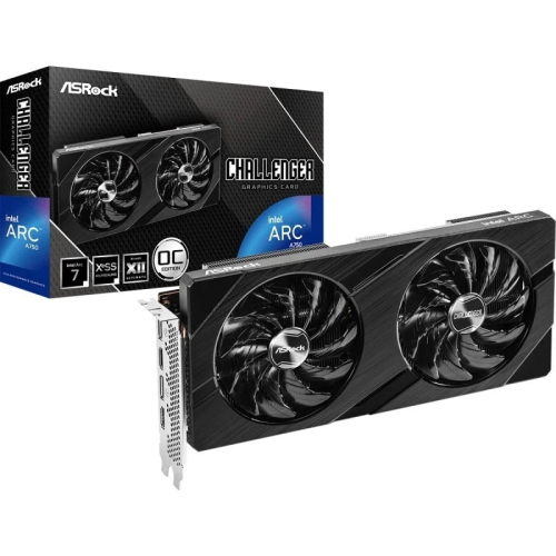 PLACA GRÁFICA ASROCK ARC A750 CHALLENGER D OC 8GB GDDR6