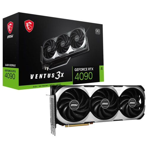 PLACA GRÁFICA MSI RTX 4090 VENTUS 3X 24G OC GDDR6X