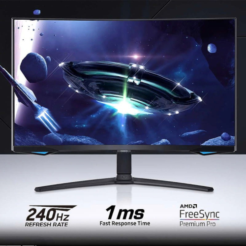 MONITOR LED 27"SAMSUNG CURVO ODYSSEY G6 BLACK