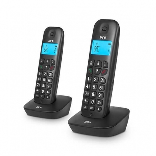 TELEFONE S/FIOS SPC AIR PRO DUO PRETO