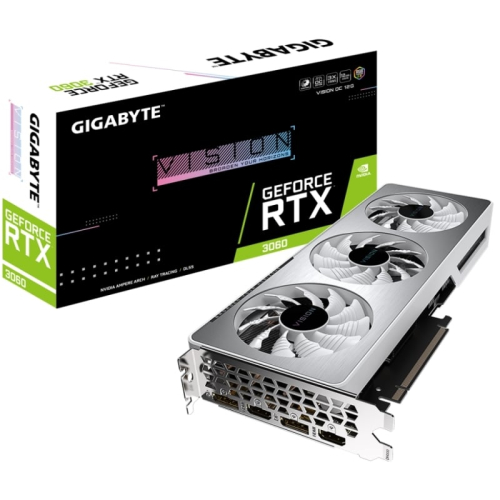 PLACA GRÁFICA GIGABYTE RTX 3060 VISION OC LHR 12GB GDDR6