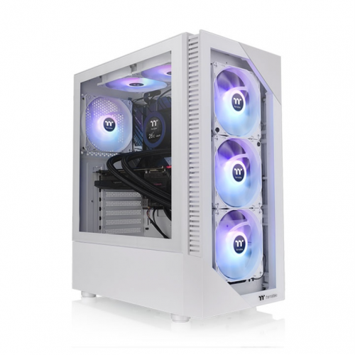 CAIXA ATX THERMALTAKE VIEW 200 TG ARGB SNOW