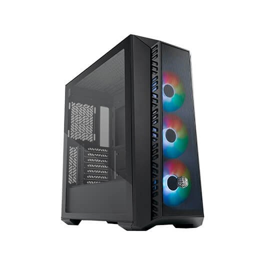 Caixa E-ATX COOLERMASTER MB520 MESH Preto