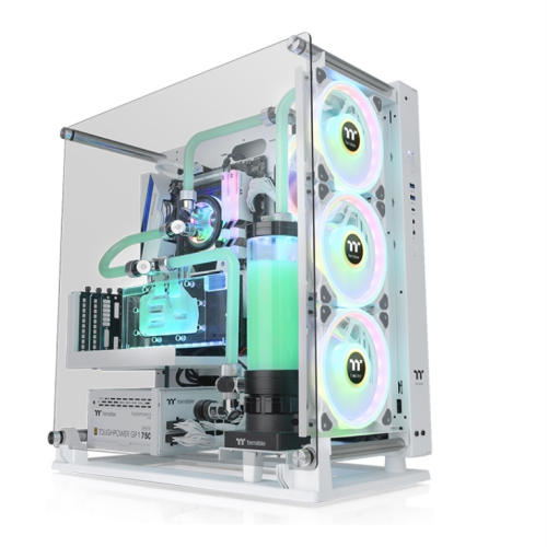 CAIXA E-ATX THERMALTAKE CORE P3 TG PRO SNOW
