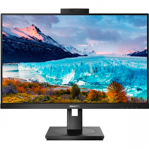 MONITOR PHILIPS IPS 27"FHD VGA DVI HDMI DP USB COLUNAS WEBCAM HAS 272S1MH