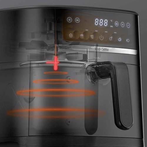FRITADEIRA SEM OLEO XIAOMI MI AIR FRYER INTELIGENTE 6L BLACK