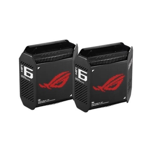 Asus ROG Rapture GT6 Pack 2 Unidades Router WiFi Mesh AX10000 Tri-Banda MU-MIMO - Preto
