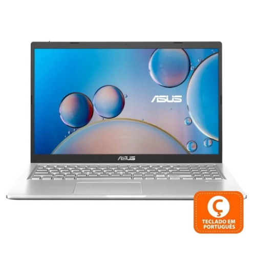 NB ASUS Laptop M515DA - R5 3500U 8GB 256GB SSD 15,6P FHD Radeon Vega 8 Graphics S/SO 3Yr - Silver