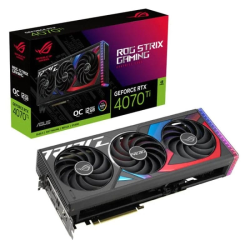 PLACA GRÁFICA ASUS ROG RTX 4070 TI GAMING OC 12GB GDDR6X