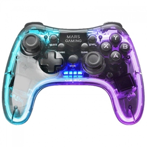 Mars Gaming MGP-24 2.4G RGB - Gamepad sem fio