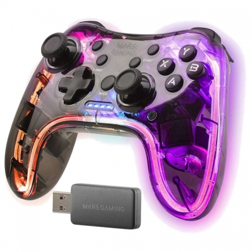 Mars Gaming MGP-24 2.4G RGB - Gamepad sem fio