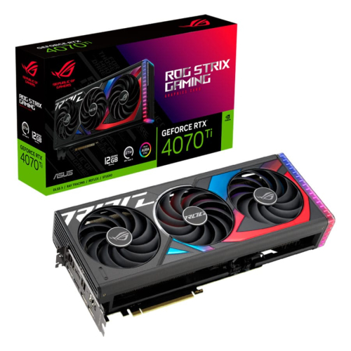PLACA GRÁFICA ASUS ROG STRIX RTX 4070 TI GAMING 12GB GDDR6X