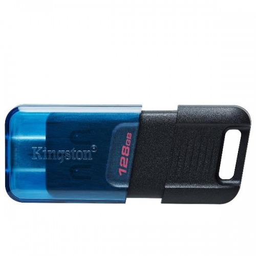 Pen Drive Kingston 128GB DataTraveler 80 M USB 3.2 Type C - DT80M
