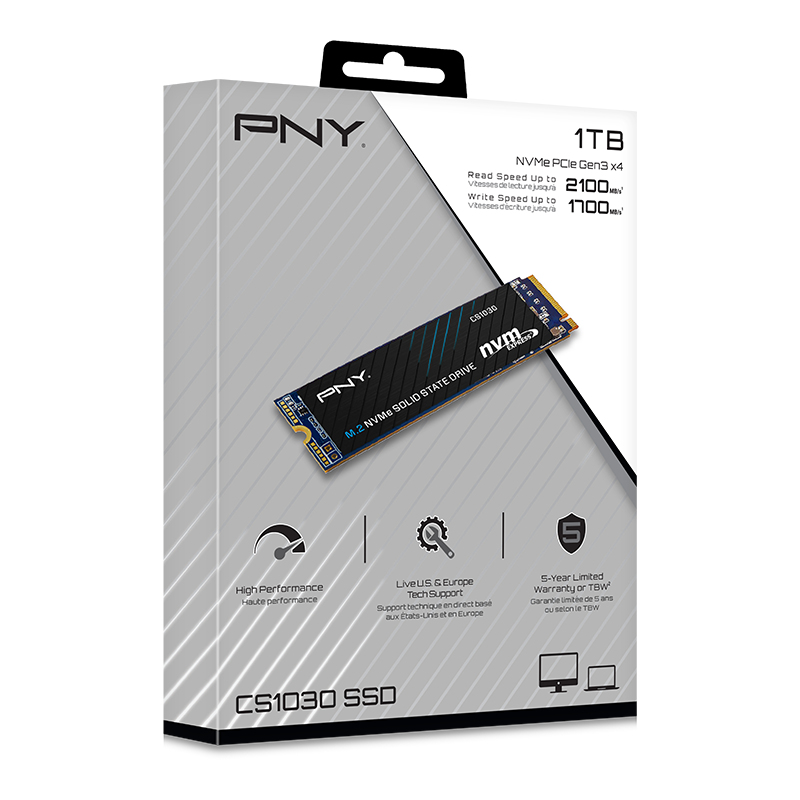 SSD M.2 PCIe NVMe PNY 1TB CS1030
