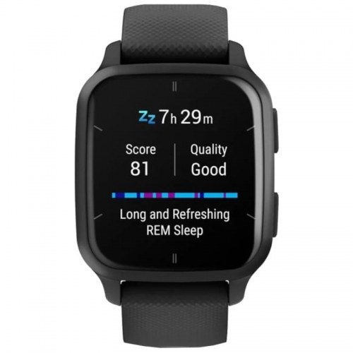 SMARTWATCH GARMIN SPORTWATCH VENU SQ2 MUSIC PRETO
