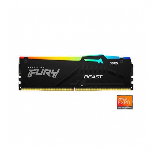 MEMORIA RAM DDR5 8GB 5600MHz KINGSTON FURY BEAST RGB