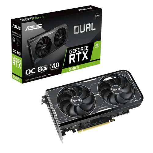 PLACA GRÁFICA ASUS DUAL RTX 3060TI OC 8GB GDDR6X