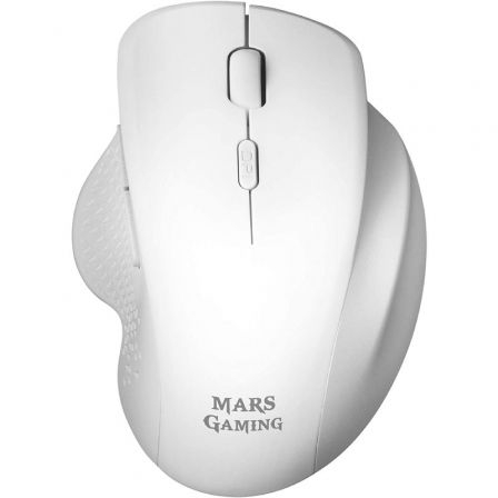 Rato MARSGAMING MMWERGO WIRELESS MOUSE,3.200DPI,ERGONOMIC,KAILH MECHANICAL,WHITE