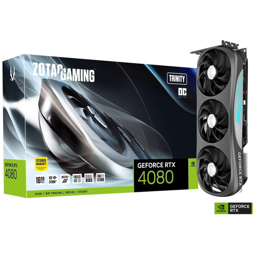 VGA ZOTAC GAMING RTX4080 Trinity OC 16GB GDDR6X HDMI/3DP