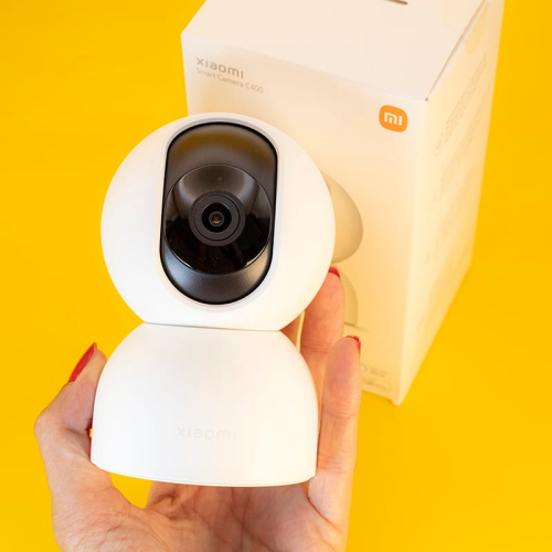 Câmara de vigilância Xiaomi Smart Camera C400 2K WiFi - Visão horizontal completa de 360° - Deteção humana