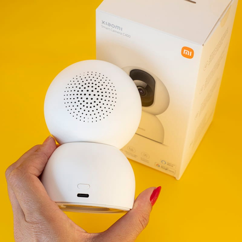 Câmara de vigilância Xiaomi Smart Camera C400 2K WiFi - Visão horizontal completa de 360° - Deteção humana