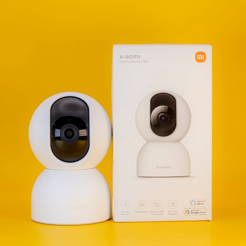Câmara de vigilância Xiaomi Smart Camera C400 2K WiFi - Visão horizontal completa de 360° - Deteção humana