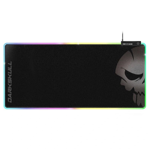 SPIRIT OF GAMER TAPETE MOUSEPAD DARKSKULL ULTRA XXL RGB