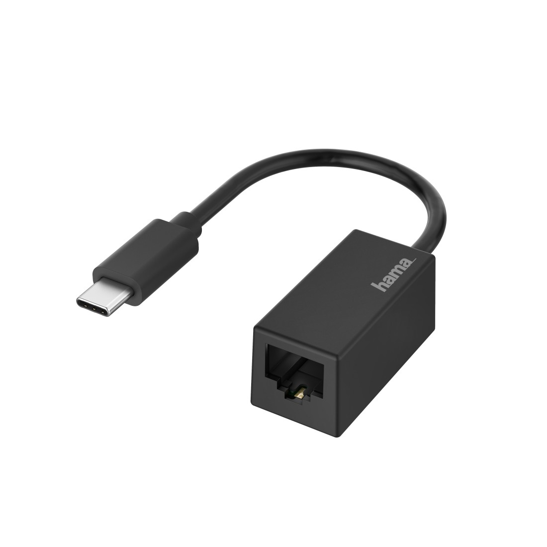 Adaptador de rede HAMA USB-C - LAN/Ethernet,Gigabit Ethernet- 200322