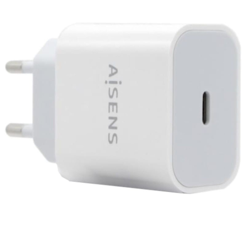 Carregador Aisens USB-C PD3.0 20W Branco