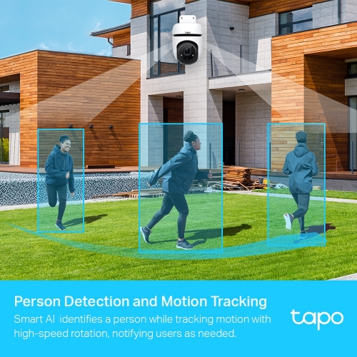 Câmera de Segurança TP-Link Tilt Security Wi-Fi,Smart Detection and Notifiction,Exterior,IP65