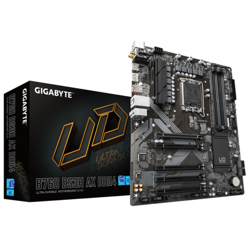 MOTHERBOARD ATX GIGABYTE 1700 B760 DS3H AX DDR4