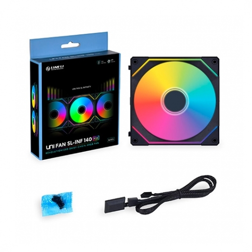VENTILADOR 140X140 LIAN LI UNI FAN SL 140 INFINITY BLACK