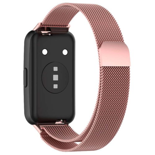 Pulseira Huawei Band 7 Milanesa Magnética Rosa