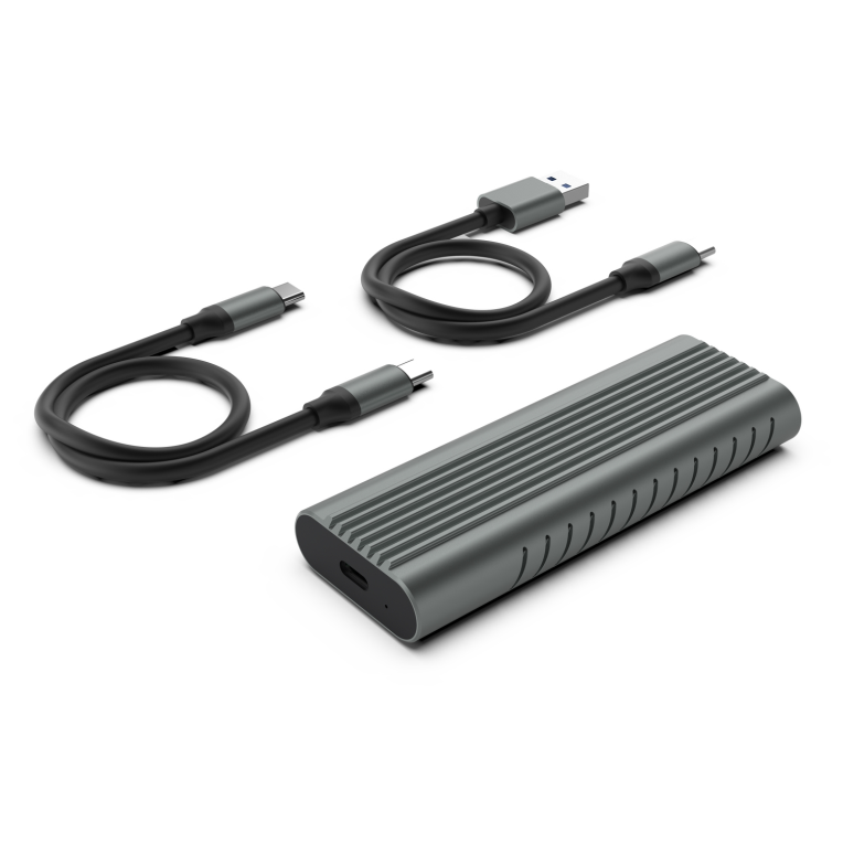 EWENT CAIXA SSD M2 NVME/ PCIE USB 3.1 GEN2 USB-C BLACK