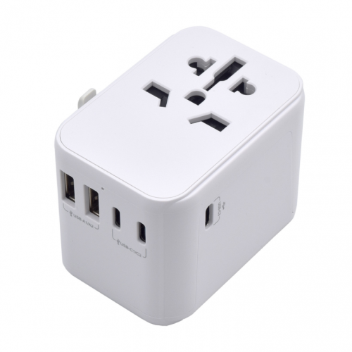 EWENT CARREGADOR KIT VIAGEM UNIVERSAL 2xUSB 3xUSB-C