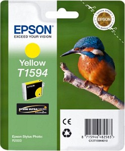 Tinteiro EPSON T1594 Amarelo - Stylus Photo R2000