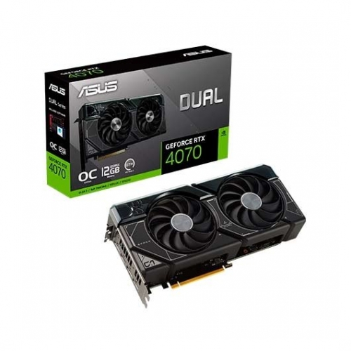PLACA GRÁFICA ASUS DUAL RTX 4070 OC GAMING 12GB GDDR6X