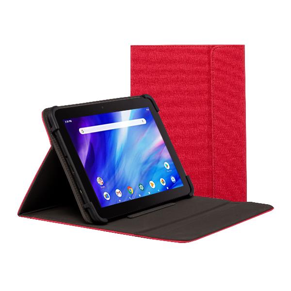 Capa Universal NILOX para tablets de 9,7 a 10,5 Polegadas,Vermelha.