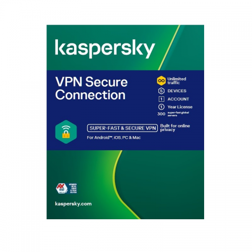 Software Kaspersky VPN 3 Dispositivos noCD PT