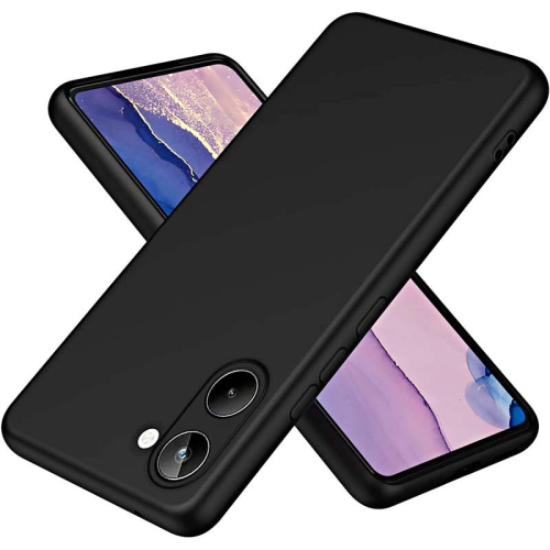 Capa Realme 10 Square Liquid Premium Preto