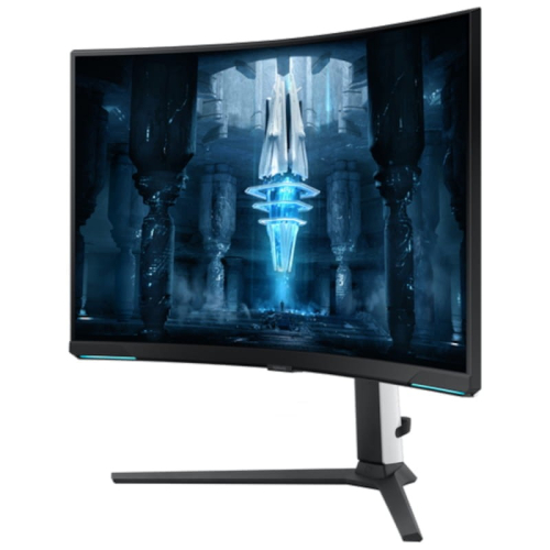 MONITOR SAMSUNG G85NB 32"UHD 1000R 240Hz 1ms FF-DP/HDMI/USB/Ajust.Alt./Tilt/Pivot/Swivel