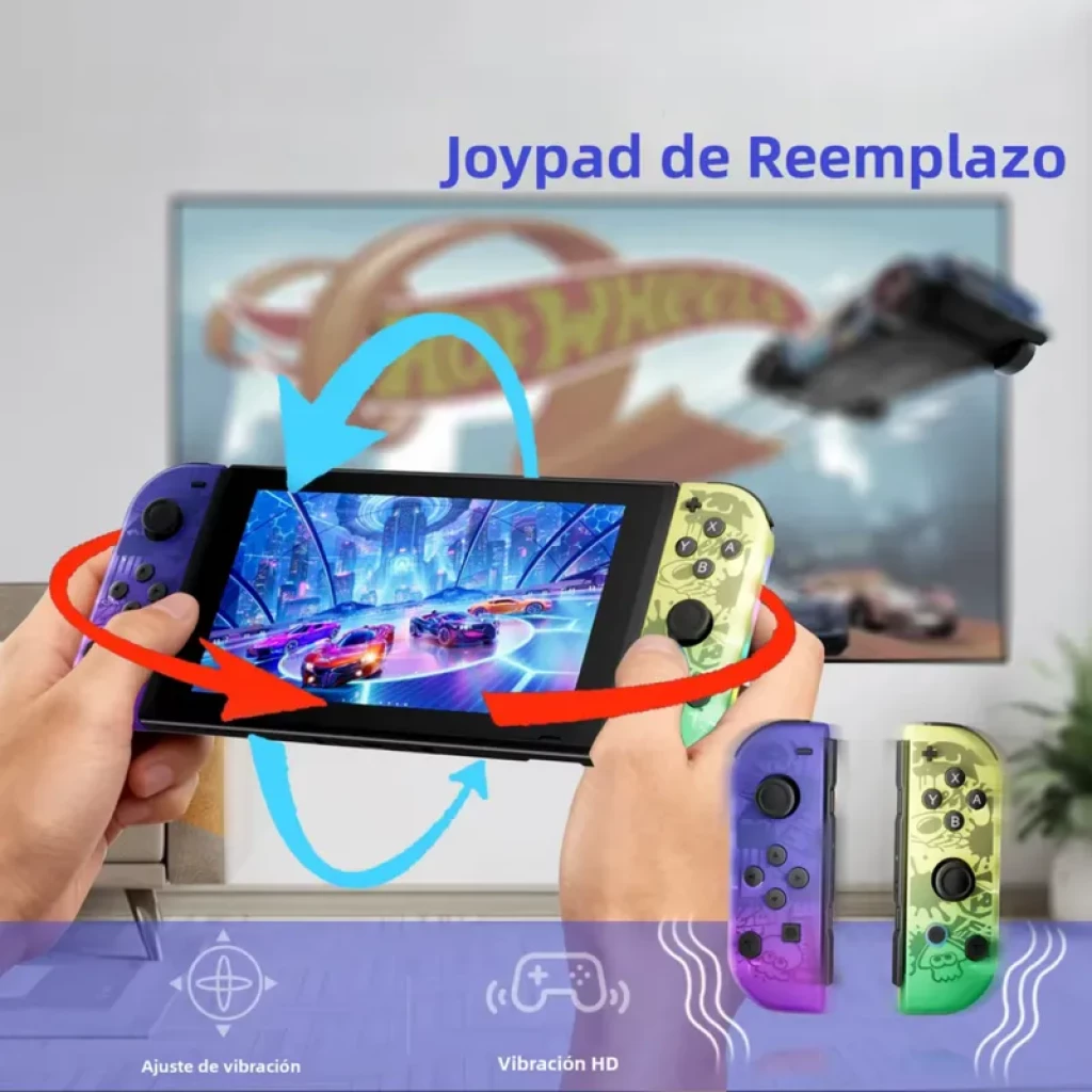 Comando Joy-Con Set Esquerda/Direita Nintendo Switch Compatível Splat3