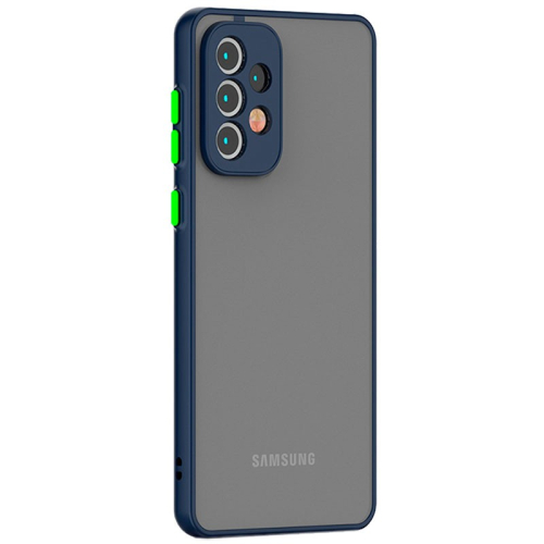Capa Dual Mate Samsung Galaxy A53 5G Azul+Amarelo
