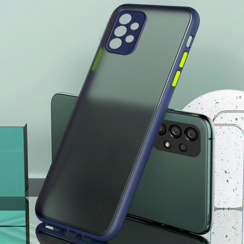 Capa Dual Mate Samsung Galaxy A53 5G Azul+Amarelo