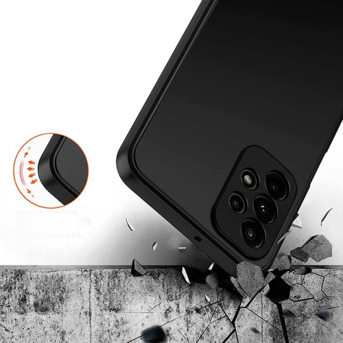 Capa Samsung Galaxy A23 5G A236 Square Liquid Premium Preto