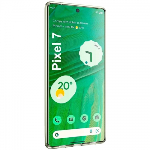Capa de silicone Google Pixel 7 5G Transparente