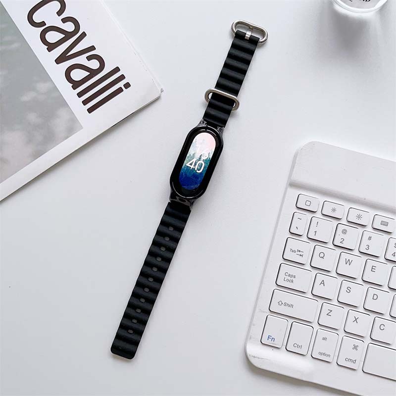 Pulseira Xiaomi Mi Smart Band 6 / Mi Band 5 / Amazfit Band 5 Wave Preto