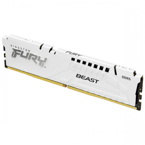 KINGSTON MEM 32GB 5600MT/S DDR5 CL40 DIMM FURY BEAST WHITE XMP